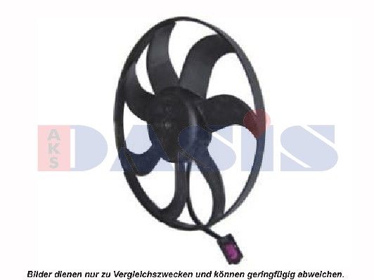 AKS DASIS Ventilaator,mootorijahutus 048098N